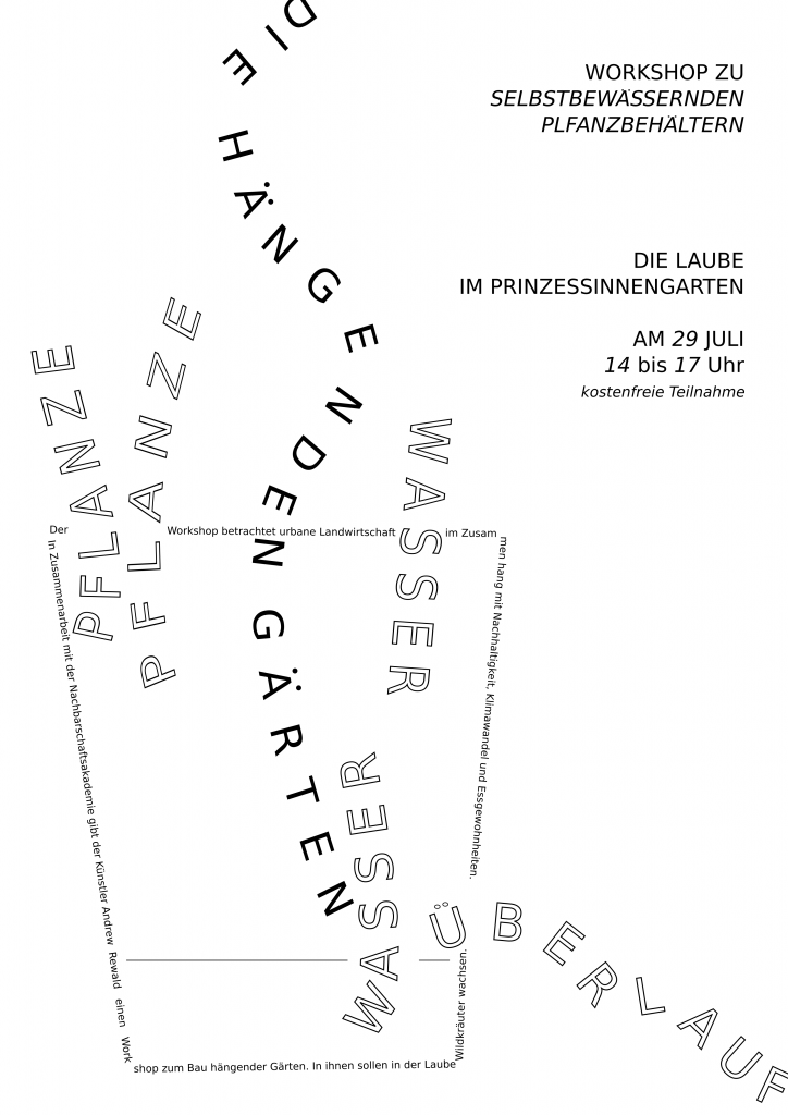 WorkshopSelbstbewaesserung